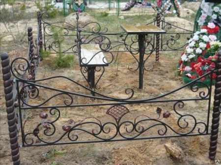 Ограда для кладбища К2